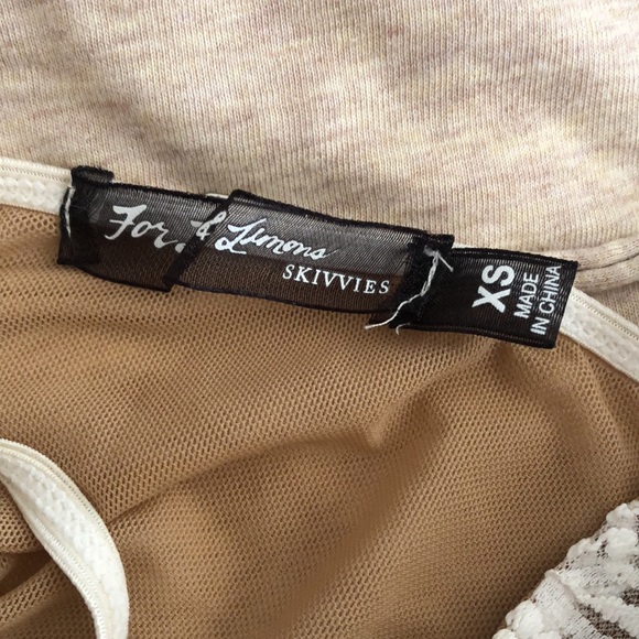 For Love and Lemons White Bra XS - Picture 4 of 4